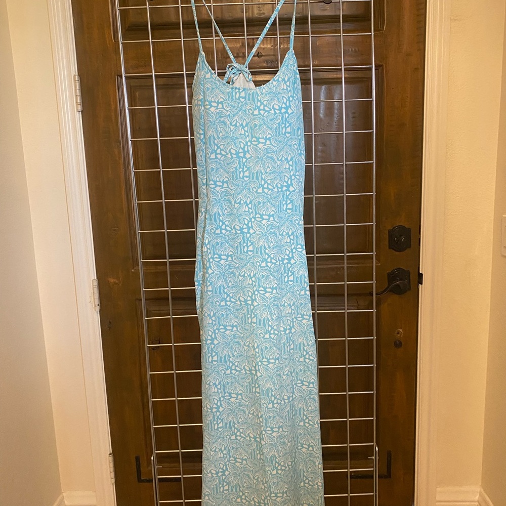 Peach brand Patterned Sundress. Shelf brand Beach